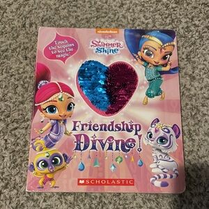 Scholastic Shimmer and Shine Sequin Adventure Book